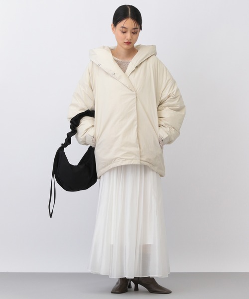 A part by（アパートバイ）の「2WAYドロストミニバッグ（ショルダーバッグ・レディース・ライトグレー/ブラック・FREE）」の21枚目の写真