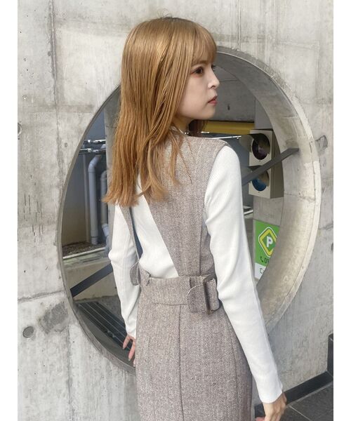 MURUA（ムルーア）の「ボトルネックニット（ニット/セーター・レディース・グリーン/グレー/ブラック/アイボリー・FREE）」の18枚目の写真