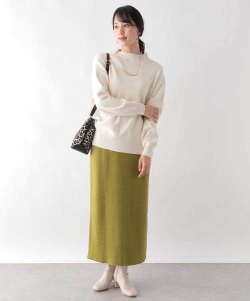 停止中⭐︎セーター・スカート4枚おまとめ セール】メルティニットアイラインスカート/972834（スカート