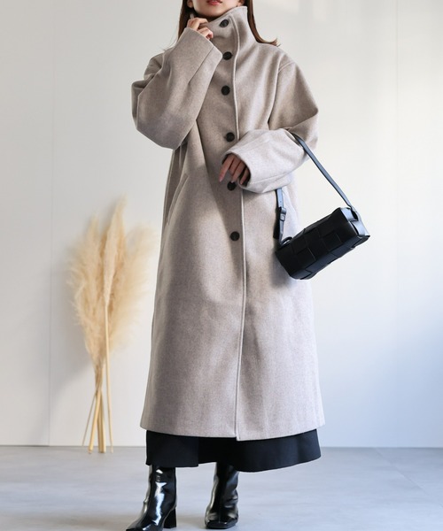 sakishimatokyo（サキシマトーキョー）の「スタンドカラーコート