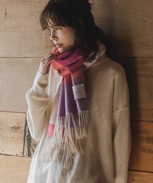 matti totti（マッティトッティ）の「【matti totti】カシミヤ ストール カシミア 100% 大判 厚手 レディース チェック ボーダー 千鳥 ブロック 柄 カシミヤストール（ストール/ショール）」
