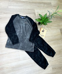 Champion(チャンピオン)のchampion/チャンピオン キッズ ルームウェア セットアップ 長袖長パンツ あったか ボア(ルームウェア/パジャマ)