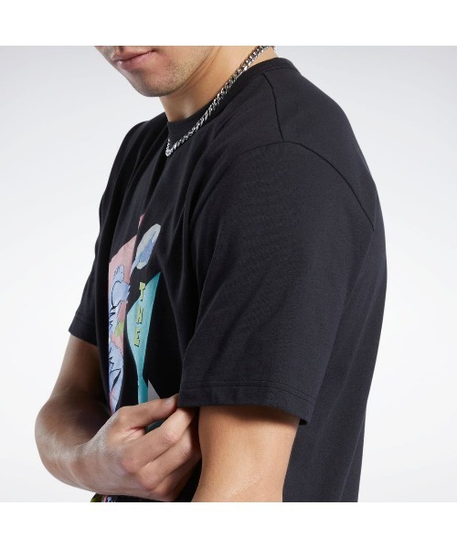 ベクター ロング スリーブ Tシャツ / CL VCTR LS TEE （ブラック