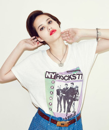HYSTERIC GLAMOUR | CR/CRAMPS’77 pt ビッグT-SH(Tシャツ/カットソー)