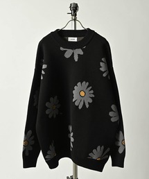 06A08 美品 XL『エトロ』リネン タイガー フラワー 虎花 ニットセーター 虎」に該当するニット/セーターファッション通販 - ZOZOTOWN