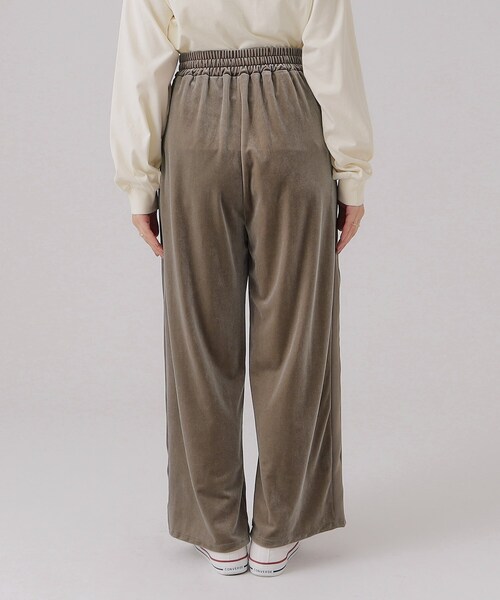 Cutie Blonde（キューティーブロンド）の「◆ライン入りベロアイージーワイドパンツ（その他パンツ・レディース・サンドベージュ/ブルー/チャコールグレー・03/02/04）」の21枚目の写真