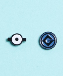 BUTTON＆CUFFLINKS（ボタンアンドカフリンクス）の「BUTTON＆CUFFLINKS　ボタンアンドカフリンクス：ミニオンアイズ ピアス（ピアス（両耳用））」