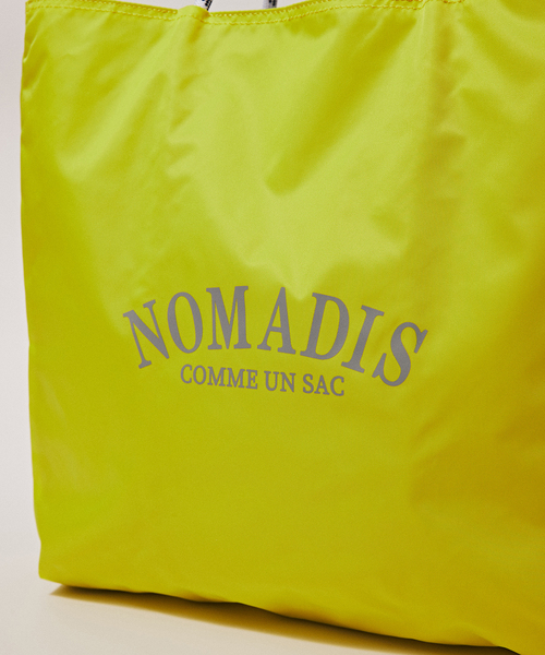 NOMADIS（ノマディス）の「【NOMADIS / ノマディス】SAC2 リバーシブルバッグ（トートバッグ・メンズ・ウッド/グリーン/イエロー/ピンク/ネイビー・FREE）」の10枚目の写真