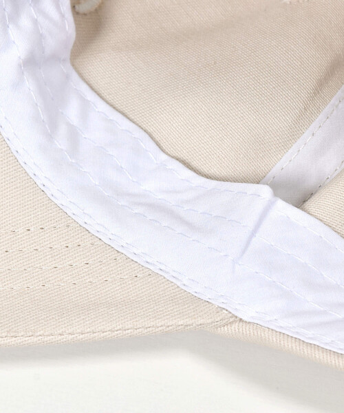 ZIDDY（ジディ）の「【 ニコ☆プチ 掲載 】ロゴリボン刺しゅうキャップ（ハット・キッズ・ベージュ/ブラック・FREE）」の16枚目の写真