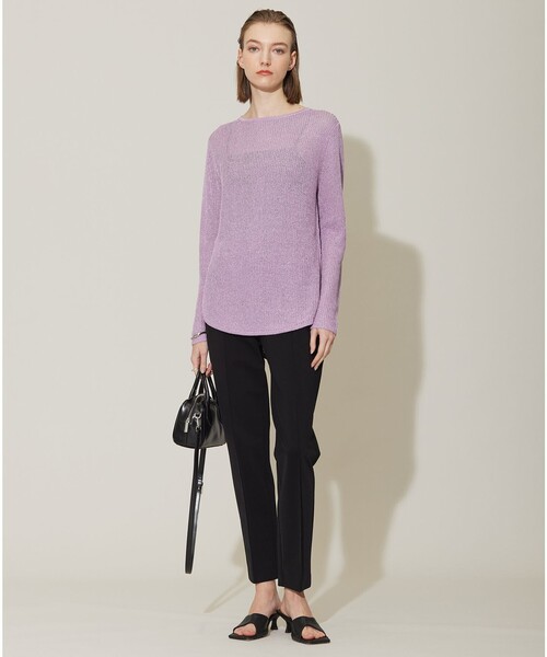 ICB(アイシービー)の「【洗える】コットンコンプレッシャー ストレートパンツ(その他パンツ・レディース・ブラック系/ライトイエロー系・MEDIUM/SMALL/X-SMALL)」の10枚目の写真