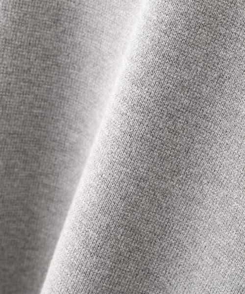 N.(N. Natural Beauty Basic)(エヌエヌナチュラルビューティーベーシック)の「◆ミラノリブゆるニット(ニット/セーター・レディース・オレンジ/グレー/オフホワイト・MEDIUM)」の4枚目の写真