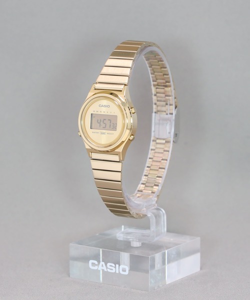 CASIO(カシオ)の「CASIO CLASSIC / LA700WEG-9AJF(デジタル腕時計・レディース・ゴールド・FREE)」の5枚目の写真