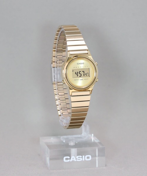 CASIO(カシオ)の「CASIO CLASSIC / LA700WEG-9AJF(デジタル腕時計・レディース・ゴールド・FREE)」の6枚目の写真