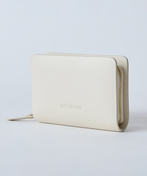 HASHIBAMI（ハシバミ）の「【HASHIBAMI】エイチビー ジャバラカードケース（カードケース・レディース・シルバー/ブラック/グレイッシュベージュ/ブルー/イエロー/ベージュ/ローズ系/ナチュラル・FREE）」の17枚目の写真