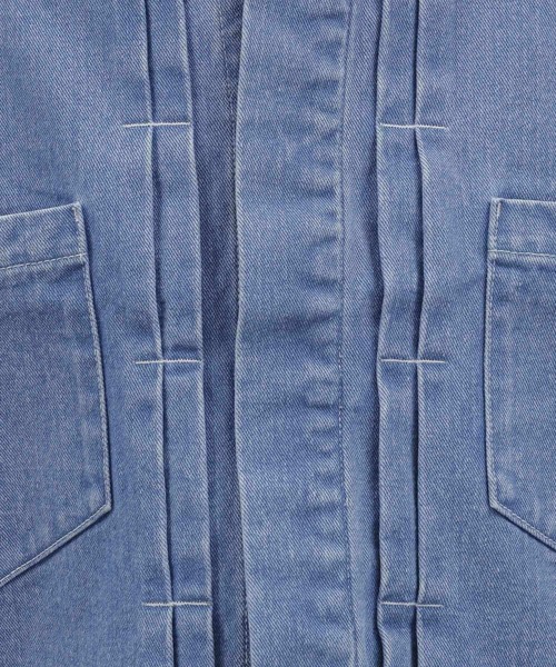 LAKOLE（ラコレ）の「デニムトラッカージャケット / 991904（ブルゾン・メンズ・ブラック/ライトブルー/ネイビー・MEDIUM/LARGE）」の14枚目の写真