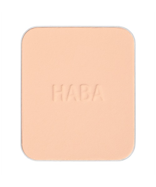HABA（ハーバー）の「薬用タイムケア パウダーファンデーション（しっとり）レフィル（ケース、スポンジ別売り）（ファンデーション・レディース・ピンクオークル01　（赤みよりでやや明るめ）/オークル01　（やや明るめ）/オークル03　（やや濃いめ）/ベージュオークル00　（やや黄みよりで、明るめ）/ベージュオークル01　（黄みよりでやや明るめ）/ベージュオークル02　（黄みよりでナチュラル）/オークル02　（ナチュラルな中間色）・FREE）」の2枚目の写真