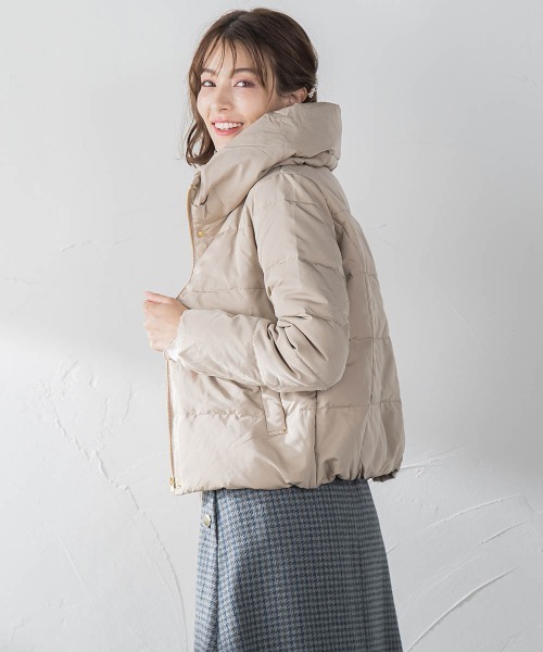 ketty（ケティ）の「ピーチスキンダウンジャケット（ダウンジャケット