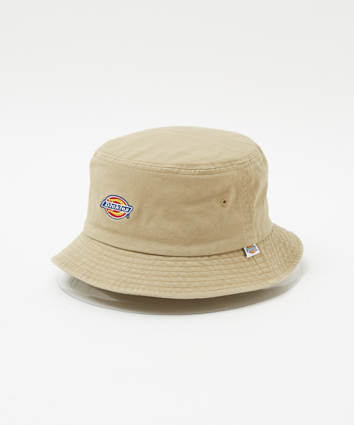 Dickies(ディッキーズ)の「【DICKIES/ディッキーズ】ICON BUCKET HAT/アイコンロゴバケットハット(ハット・メンズ・ベージュ/サックスブルー/オレンジ系その他/ネイビー/モスグリーン/ブラック/オフホワイト・フリー)」の9枚目の写真