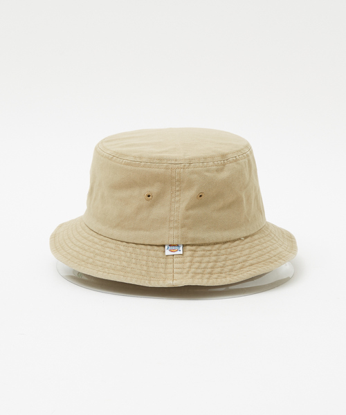 Dickies(ディッキーズ)の「【DICKIES/ディッキーズ】ICON BUCKET HAT/アイコンロゴバケットハット(ハット・メンズ・ベージュ/サックスブルー/オレンジ系その他/ネイビー/モスグリーン/ブラック/オフホワイト・フリー)」の11枚目の写真