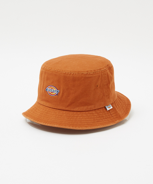 Dickies(ディッキーズ)の「【DICKIES/ディッキーズ】ICON BUCKET HAT/アイコンロゴバケットハット(ハット・メンズ・ベージュ/サックスブルー/オレンジ系その他/ネイビー/モスグリーン/ブラック/オフホワイト・フリー)」の18枚目の写真