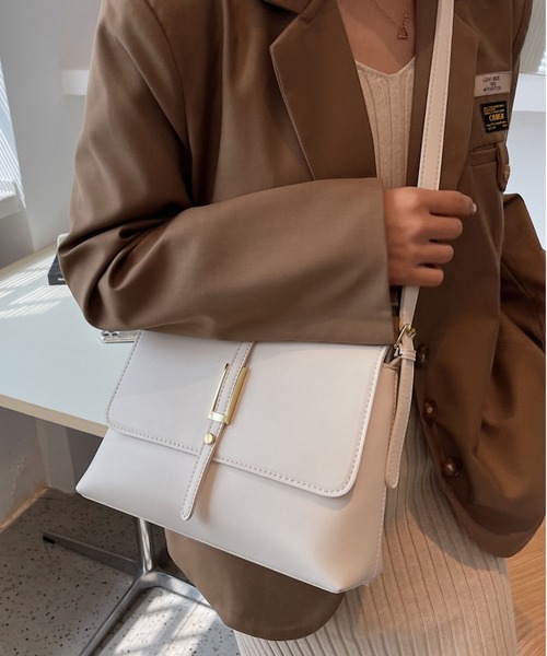 美品 美味しい エリオットエミル 箱型ショルダーバッグ ハンドバッグ 