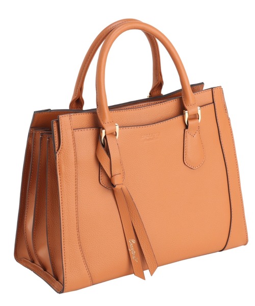 Jewelna Rose（ジュエルナローズ）の「クロフォード ハンドバッグ 本革 M 11922（ハンドバッグ・レディース・グレイッシュベージュ/ブルー/チャコールグレー/ピンク/グレー/オレンジ・FREE）」の18枚目の写真