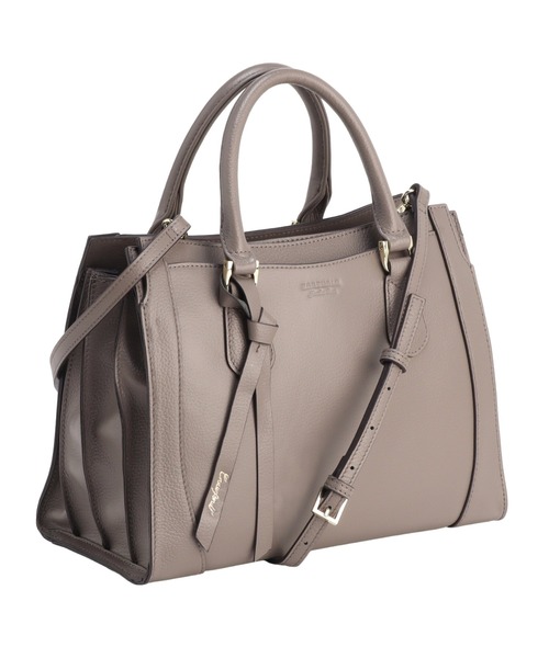 Jewelna Rose（ジュエルナローズ）の「クロフォード ハンドバッグ 本革 M 11922（ハンドバッグ・レディース・グレイッシュベージュ/ブルー/チャコールグレー/ピンク/グレー/オレンジ・FREE）」の16枚目の写真