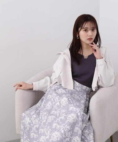 PROPORTION BODY DRESSING（プロポーションボディドレッシング）の「ドロストショートマウンテンパーカー / 1214155204（マウンテンパーカー・レディース・ホワイト系その他/ベージュ/ネイビー・SMALL/MEDIUM）」の7枚目の写真