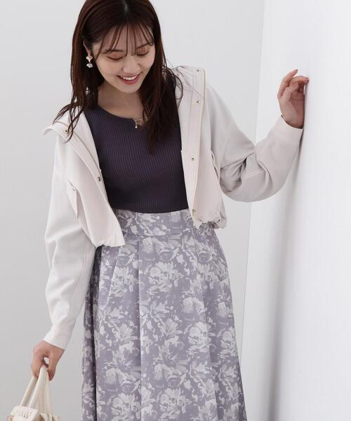 PROPORTION BODY DRESSING（プロポーションボディドレッシング）の「ドロストショートマウンテンパーカー / 1214155204（マウンテンパーカー・レディース・ホワイト系その他/ベージュ/ネイビー・SMALL/MEDIUM）」の5枚目の写真