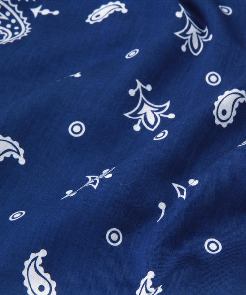 BEAMS BOY(ビームスボーイ)の「BEAMS BOY / コットンサテン 3連バンダナ(バンダナ/スカーフ・レディース・ブラック/レッド/ネイビー・ONE SIZE)」の10枚目の写真