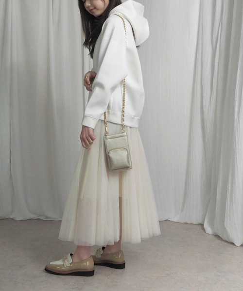 minia（ミニア）の「スマホが入るお財布ショルダー（ショルダーバッグ・レディース・ブラック/ピンク/シルバー/ゴールド/モカ/ホワイト系/グリーン系・FREE）」の8枚目の写真