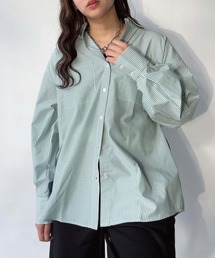 ◎ベーシック ビッグシルエット長袖シャツ
