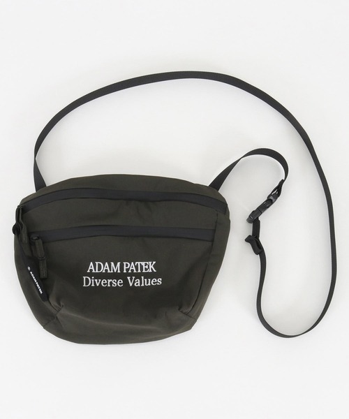 ADAM PATEK(アダムパテック)の「ADAMPATEK/nylon mini shoulder bag/ナイロンミニショルダーバッグ(ショルダーバッグ・メンズ・ブラック/カーキ・FREE)」の14枚目の写真