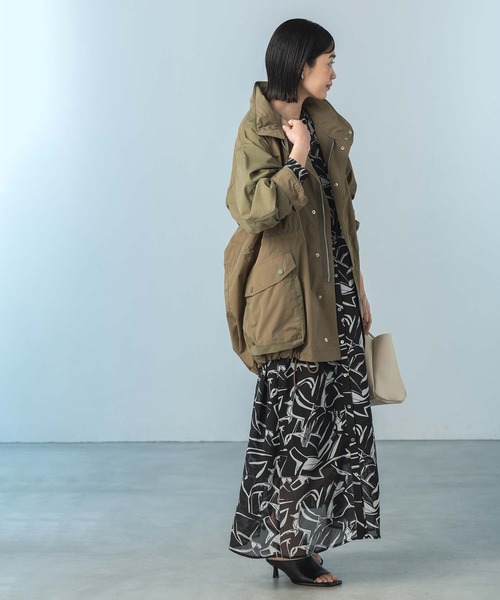 Gready Brilliant(グレディブリリアン)の「キカ柄シアーシャツワンピース(シャツワンピース・レディース・ホワイト系・FREE)」の13枚目の写真