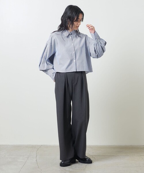 MARW UNITED ARROWS バルーンスリーブ ショート丈 シャツ MARW UNITED ARROWS（マルゥ ユナイテッドアローズ）の「＜MARW