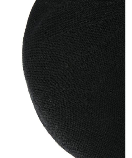 Samansa Mos2（サマンサ モスモス）の「リネン混ベレー帽（ハット・レディース・ベージュ/ブラック・F）」の14枚目の写真