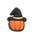 crocs�i�N���b�N�X�j�́ucrocs Jibbitz Spooky Pumpkin / �N���b�N�X �W�r�b�c  �X�v�[�L�[ �p���v�L���i�V���[�Y�A�N�Z�T���[�j�v�b�}���`