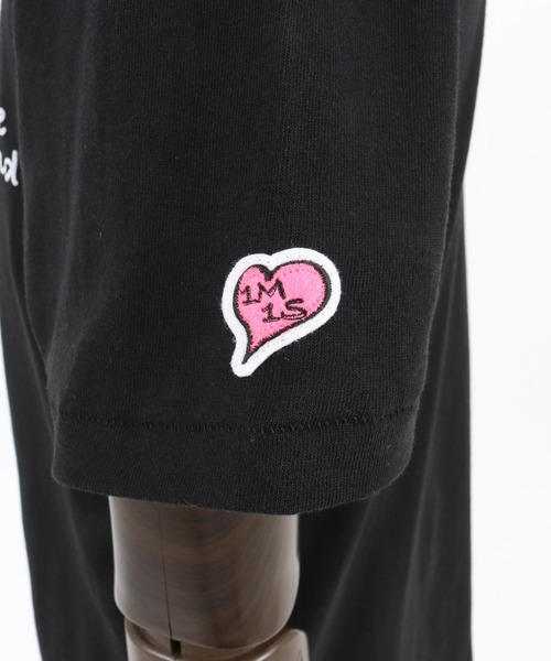 1minute 1second（ワンミニットワンセカンド）の「mt8895- cursive print henley neck cut & sewn Tシャツ（Tシャツ/カットソー・メンズ・ホワイト/ブルー系その他/トップグレー/ブラック・S/M/L/XL）」の22枚目の写真