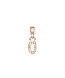 Daniel Wellington（ダニエルウェリントン）の「Charm number with crystals クリスタル・ナンバー・チャーム ローズゴールド（チャーム）」