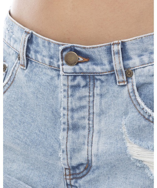 BILLABONG(ビラボン)の「【直営店限定】BILLABONG レディース GET LOW SHORT ウォークパンツ/ショートパンツ 【2024年春夏モデル】/ビラボンデニムショートパンツ(デニムパンツ・レディース・ライトブルー・25inch/24inch)」の6枚目の写真