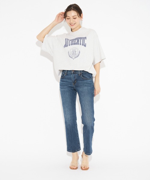 Levi's（リーバイス）の「Levi's/リーバイス グラフィック ショート丈 Tシャツ グレー AUTHENTIC ORBIT（Tシャツ/カットソー・レディース・グレー・M/S/XS）」の12枚目の写真