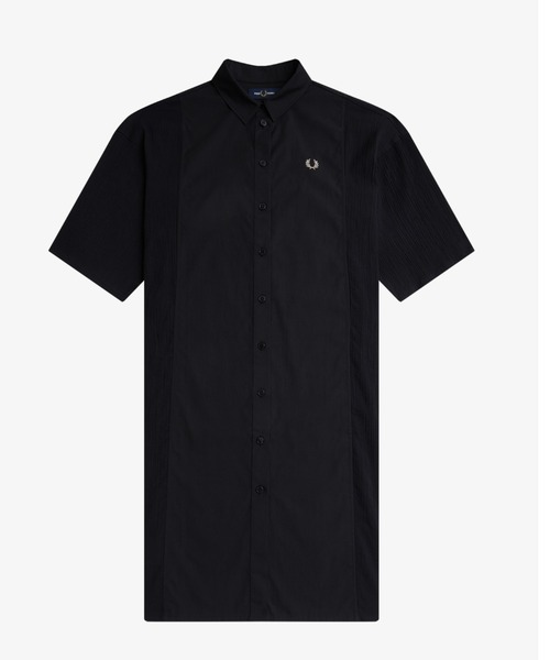 FRED PERRY（フレッドペリー）の「Sheer Panel Shirt Dress（シャツ