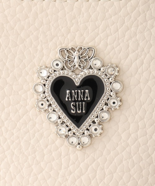 ANNA SUI（アナスイ）の「トゥインクルハート ミニショルダー（ショルダーバッグ・レディース・アイボリー/ブラック/パープル・FREE）」の12枚目の写真