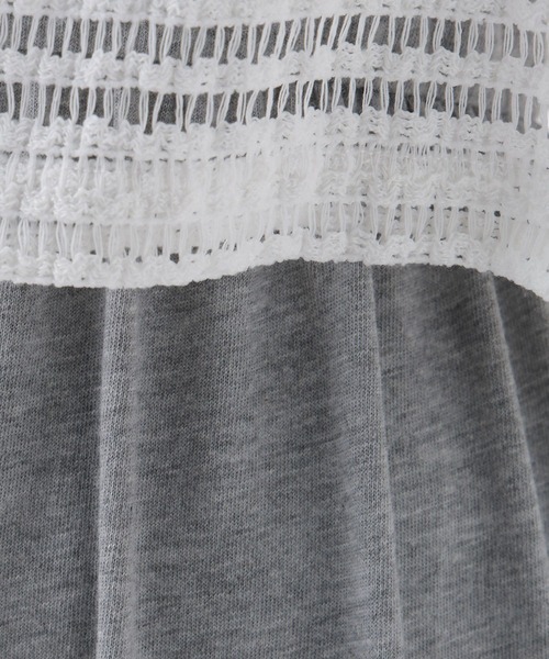 repipi armario（レピピ アルマリオ）の「☆セットアイテム☆2WAYリボンカーデ付きワンピース（ワンピース・キッズ・パープル/サックスブルー/グレー・LARGE/MEDIUM/SMALL）」の11枚目の写真