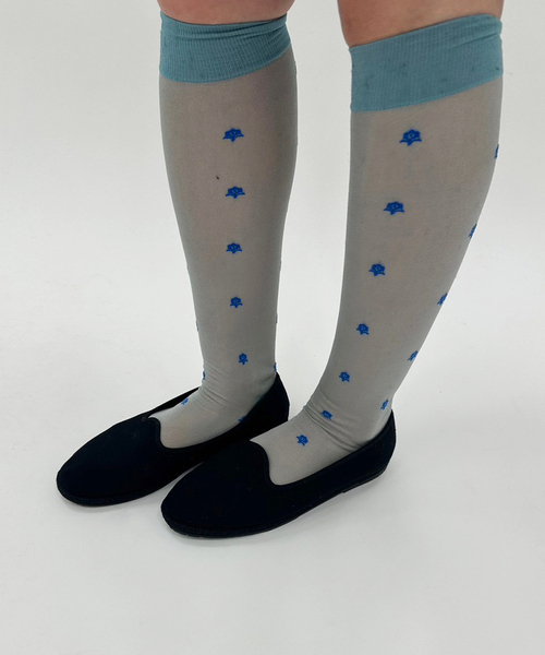 セール】【babaco/ババコ】Small Flower Stocking（ソックス