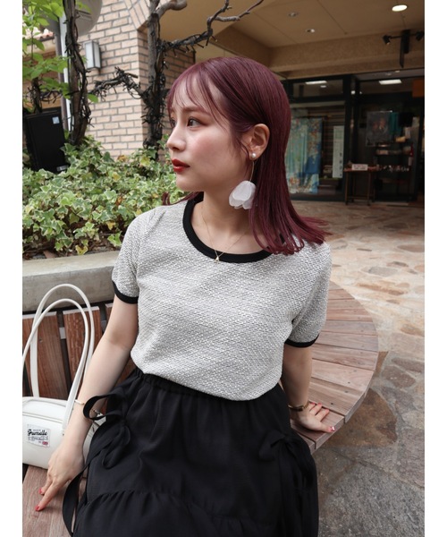 jumelle（ジュメロ）の「droop flower pierce（ピアス（両耳用）・レディース・アイボリー・FREE）」の14枚目の写真