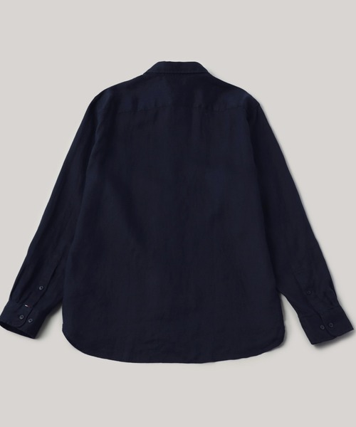 TOMMY HILFIGER(トミーヒルフィガー)の「プレミアムリネンボタンダウンシャツ(シャツ/ブラウス・メンズ・ベージュ/ブラック/ネイビー/ホワイト/カーキ/オレンジ/ネイビー系/ベージュ系・LARGE/MEDIUM/SMALL/X-LARGE)」の15枚目の写真