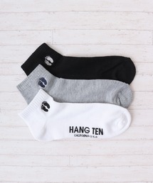HANGTEN（ハンテン）の「HANG TEN ハンテン 3足セット ソックス メンズ スニーカーソックス 3P（ソックス/靴下・メンズ）」