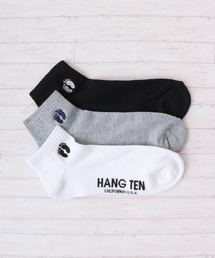 HANG TEN ハンテン 3足セット ソックス メンズ スニーカーソックス 3P