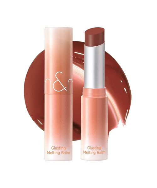 rom&nd（ロムアンド）の「rom&nd グラスティングメルティングバーム（口紅/リップティント/グロス・レディース・03 SORBET BALM/09 PEONIES/05 NOUGAT SAND/06 KAYA FIG/07 MAUVE WHIP/08 CORALIA/01 COCO NUDE/02 LOVEY PINK/04 HIPPIE BERRY/10 NU BEIGE/11 BUFFY CORAL/14 DEAR APPLE/15 PECAN BREW/12 Veiled Rose/13 SCOTCH NUDE・FREE）」の3枚目の写真